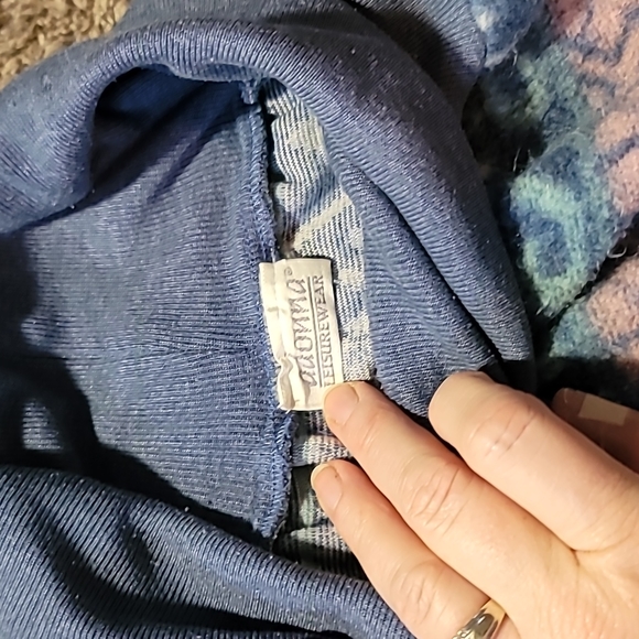 STUNNING VINTAGE ADONNA LEISUREWEAR HOUSE DRESS/MO MO - Picture 5 of 9